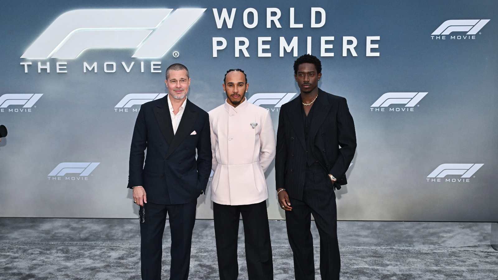 F1 movie brad pitt lewis hamilton damson idris formula 1 PlanetF1