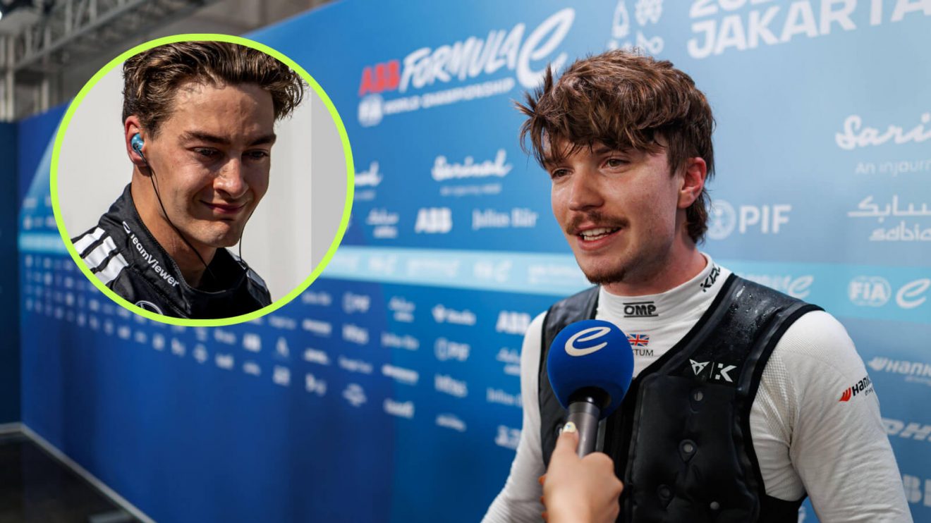 Dan Ticktum and George Russell