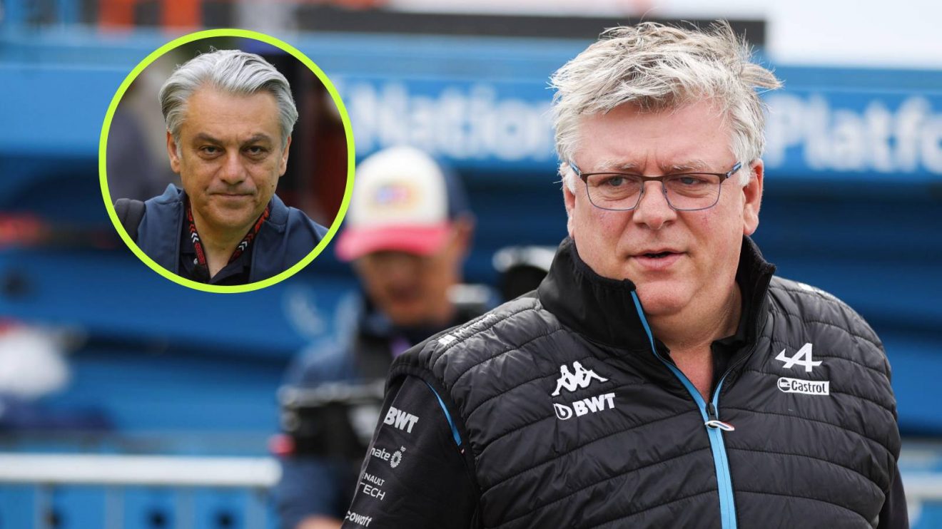 Alpine's Otmar Szafnauer, then-F1 team boss, at the 2023 Spanish Grand Prix.