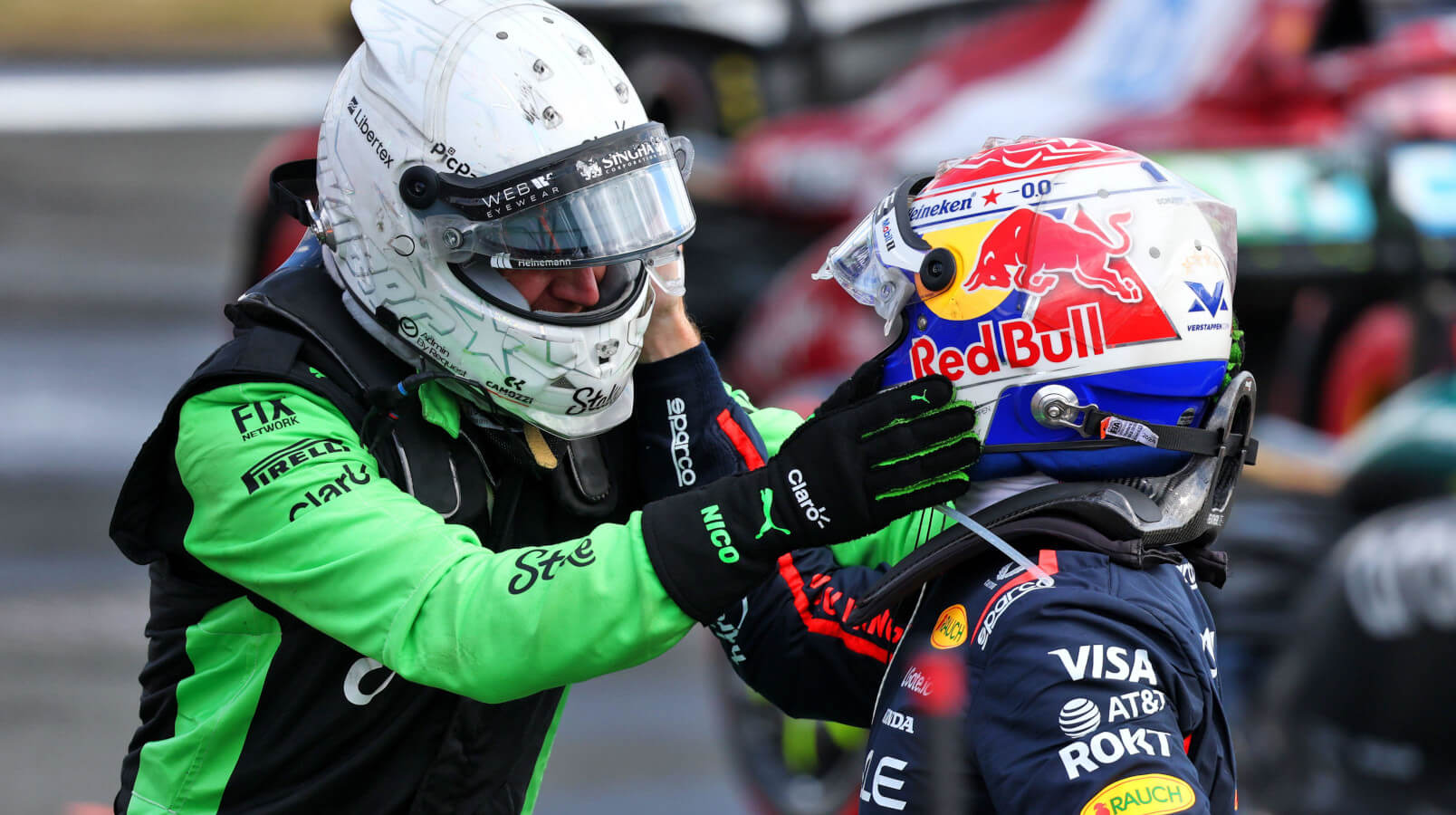 Horner quizzed on Nico Hulkenberg signing after breakthrough podium