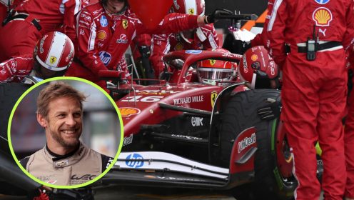 Button spots concerning Charles Leclerc trend after woeful British GP