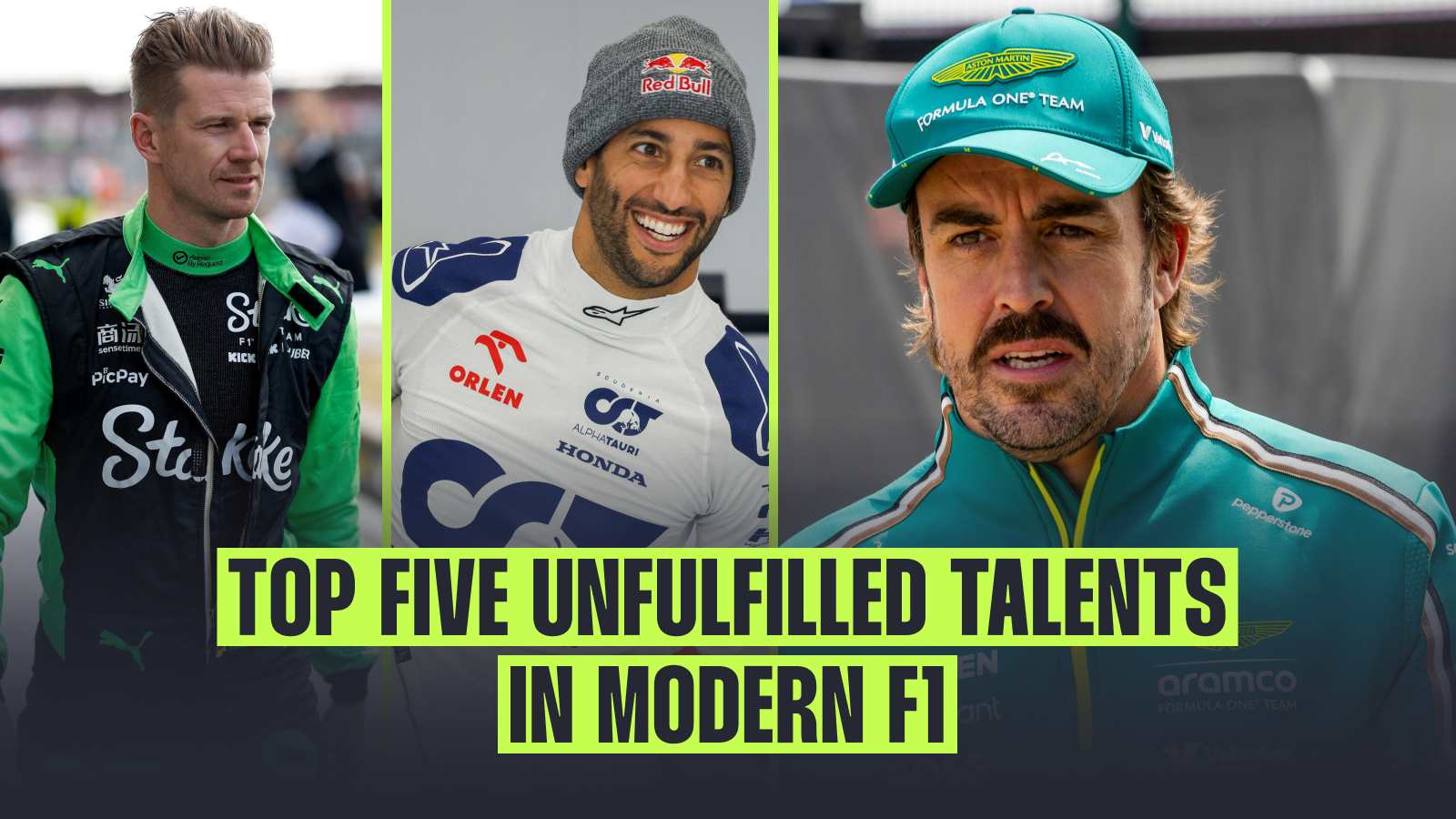 Ranked: The top five unfulfilled F1 talents of the modern era