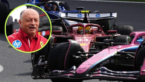 Lewis Hamilton ‘engineering the car’ as Ferrari boss makes Belgian GP quip
