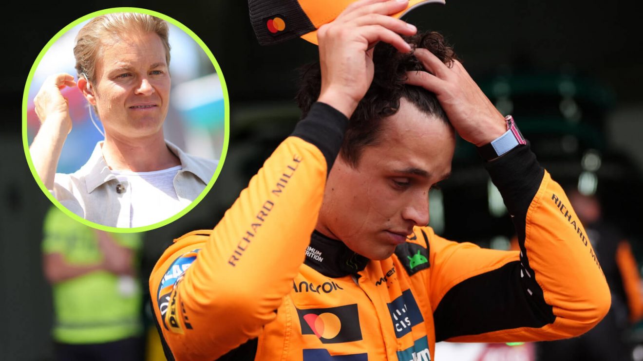 Lando Norris and Nico Rosberg