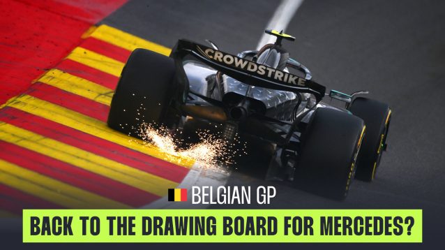 Mercedes W16 front wing