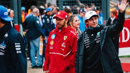 What Lewis Hamilton told Kimi Antonelli in Mercedes motorhome visit