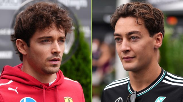 Charles Leclerc criticises ‘vocal’ George Russell with ‘normally the case’ radio complaints