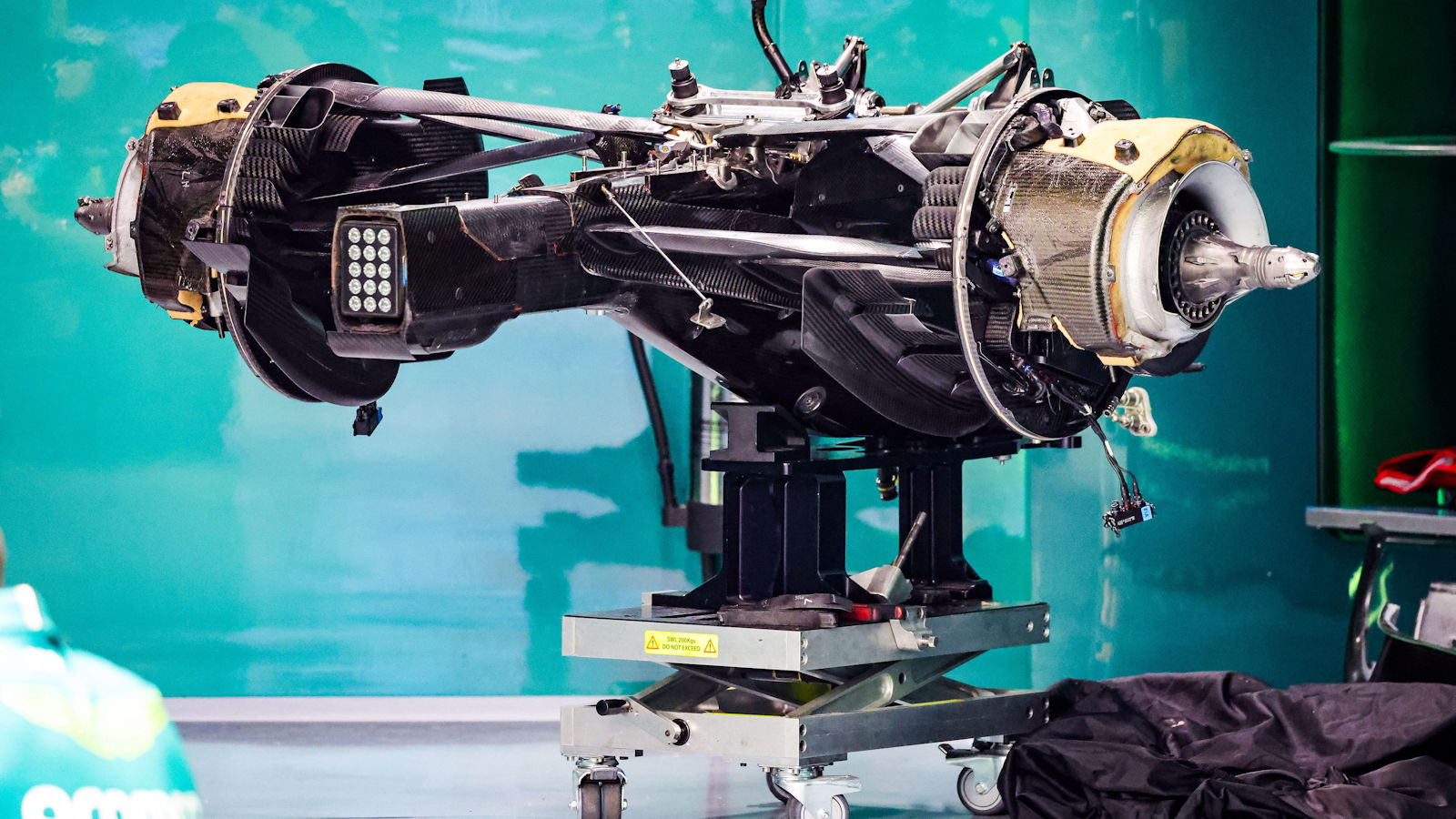 Aston Martin AMR25 rear suspension