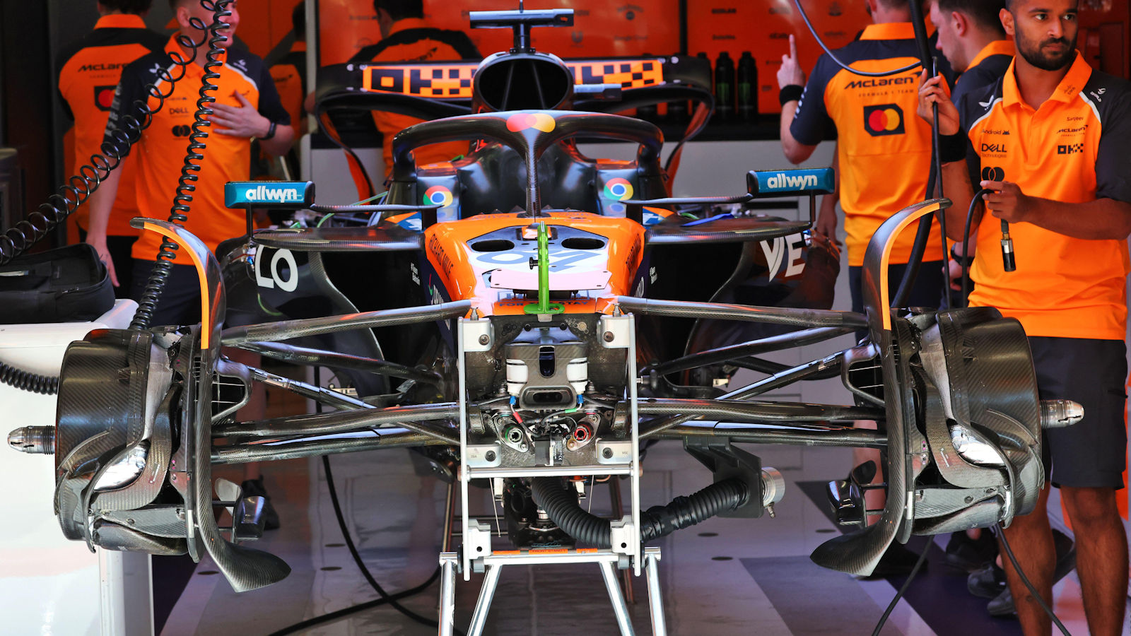 McLaren MCL39 chassis detail