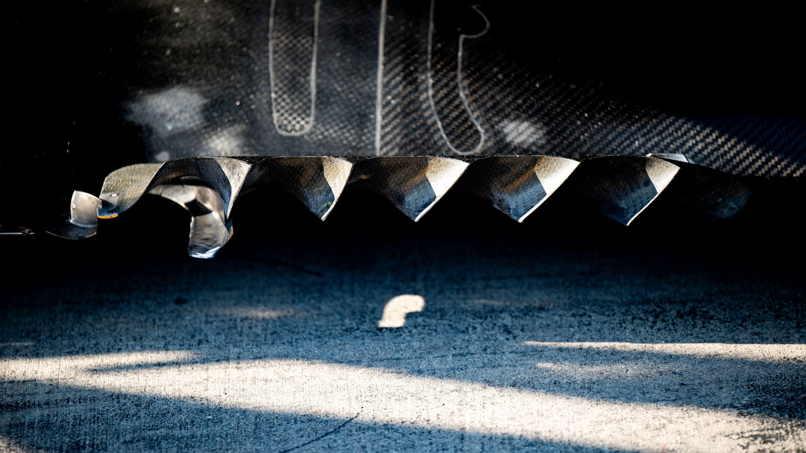 Mercedes W16 floor edge wing