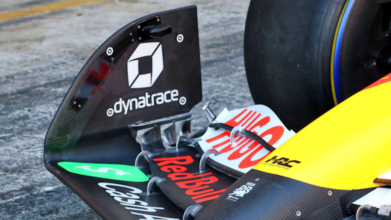 Racing Bulls VCARB02 front wing detail