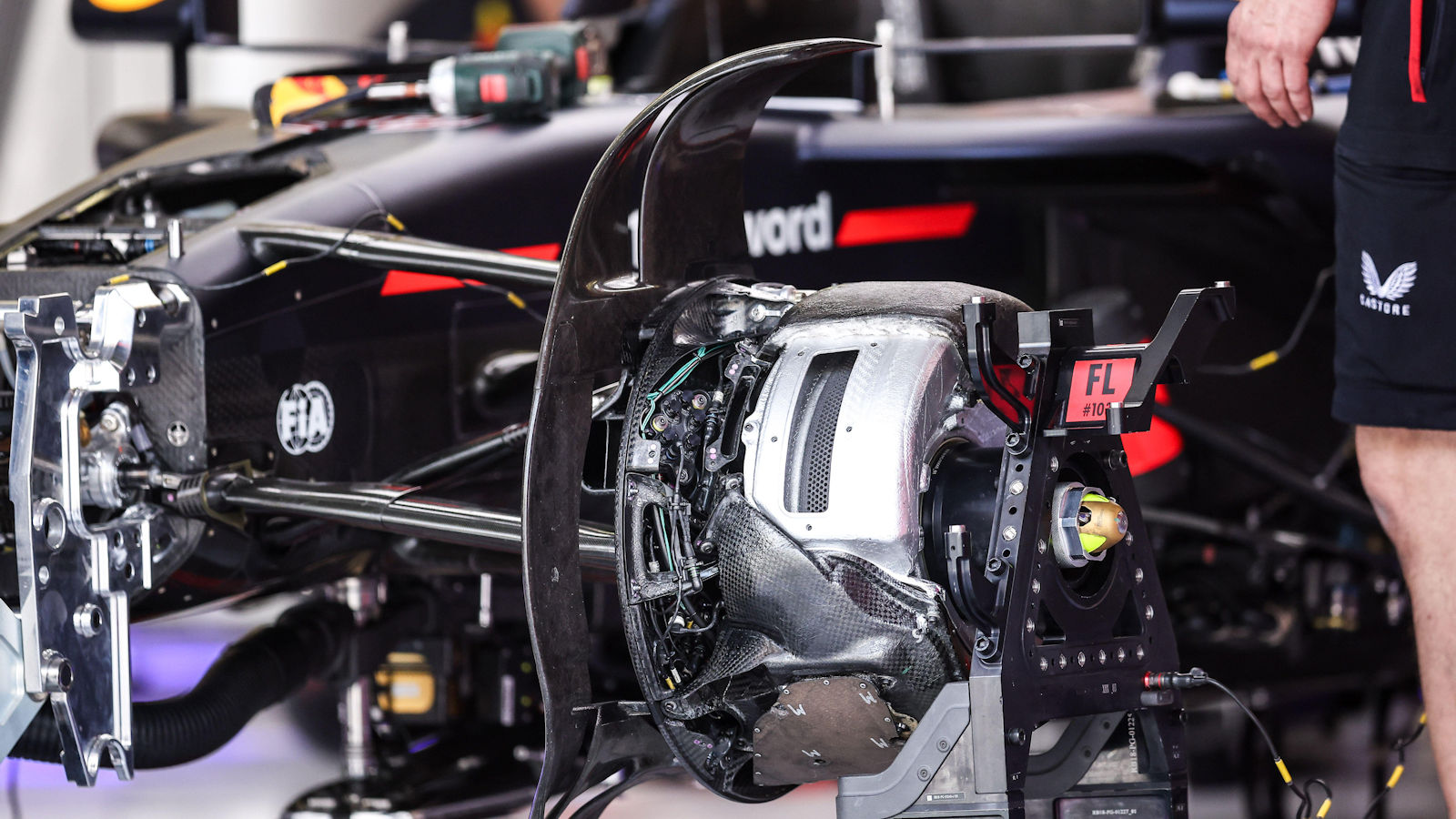 Red Bull RB21 front brake assembly