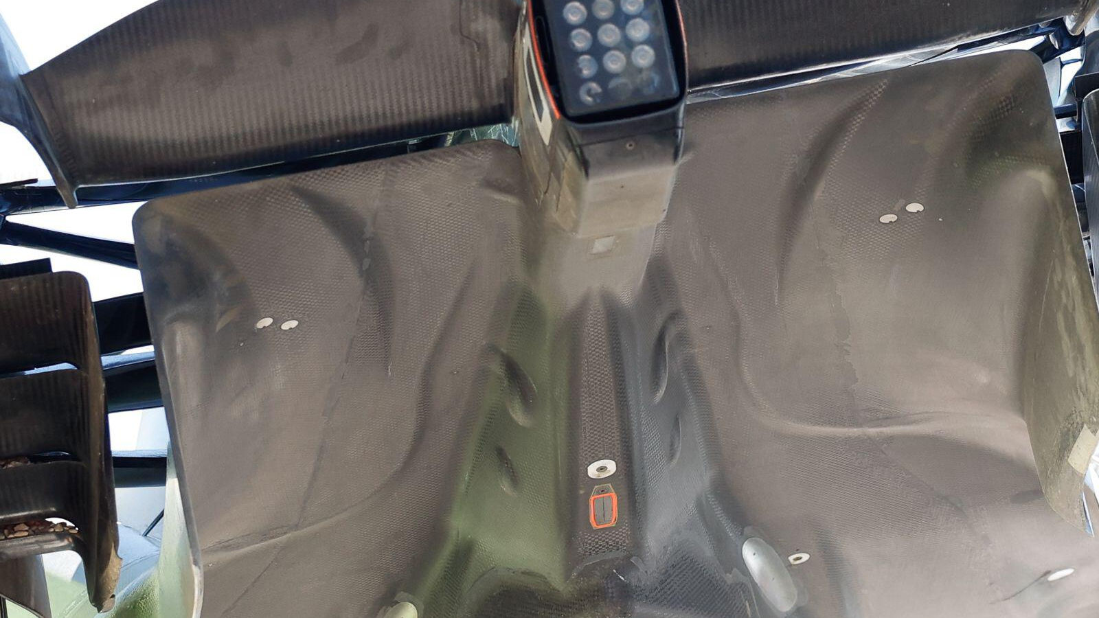 Sauber C45 diffuser