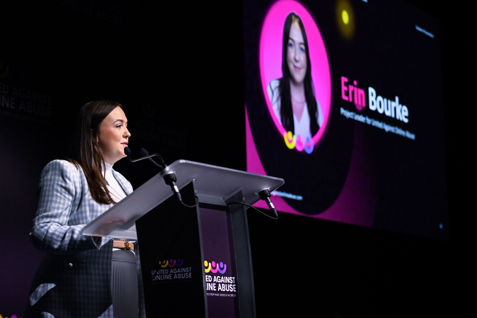 The FIA's Erin Bourke, project leader of the United Against Online Abuse initiative.