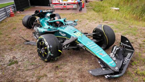 Lance Stroll provides health update after major Dutch GP crash