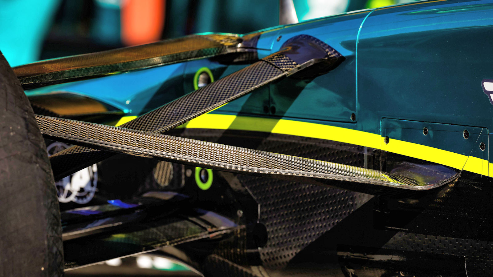 Aston Martin AMR25 front suspension