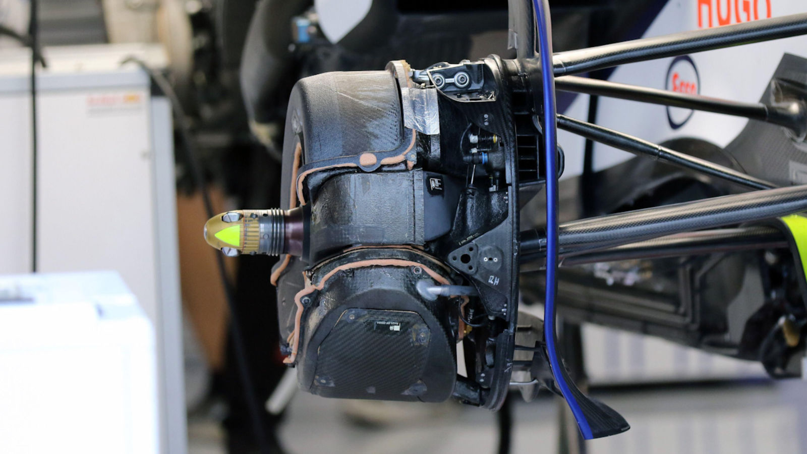 Racing Bulls VCARB02 front brake assembly