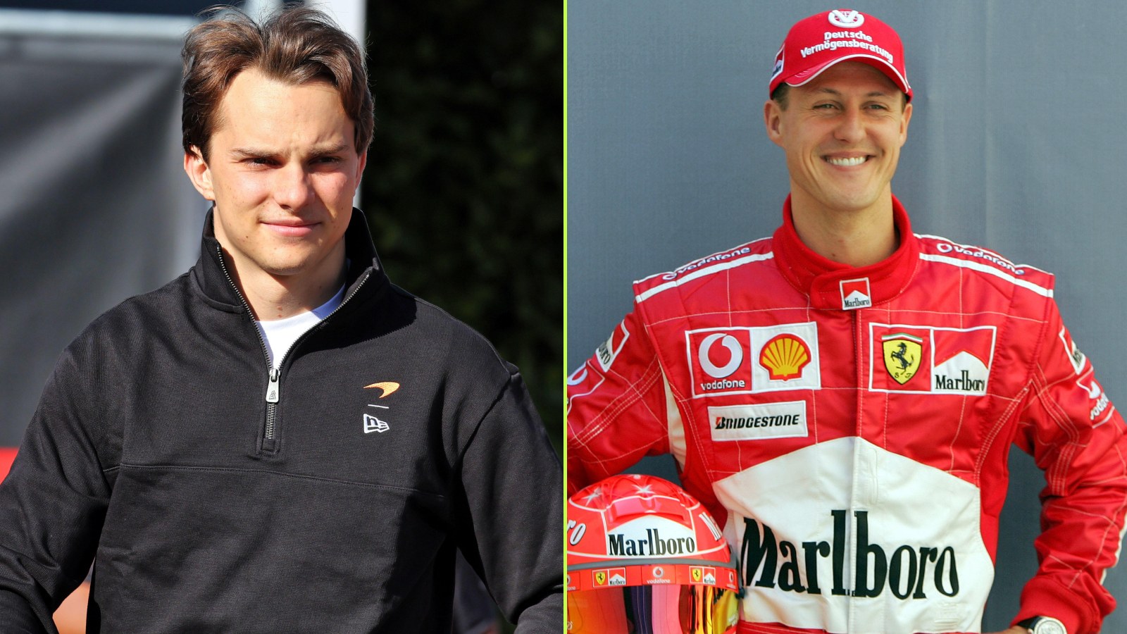 Oscar Piastri responds to Michael Schumacher comparison after huge title boost