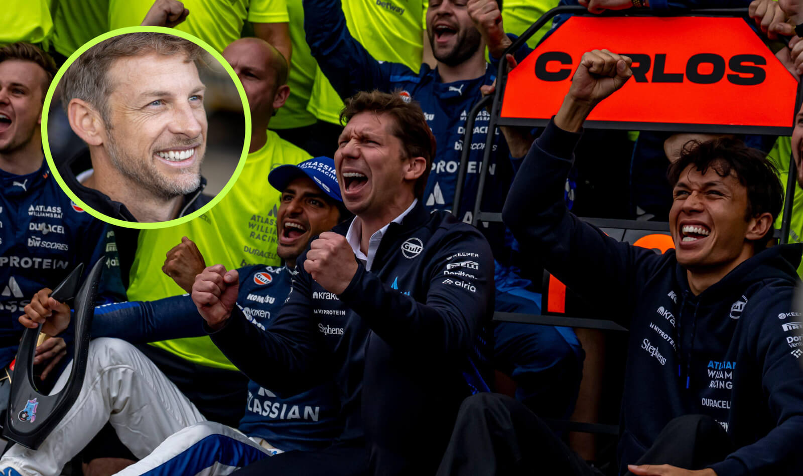 Button makes huge Williams prediction after Sainz’s Baku podium