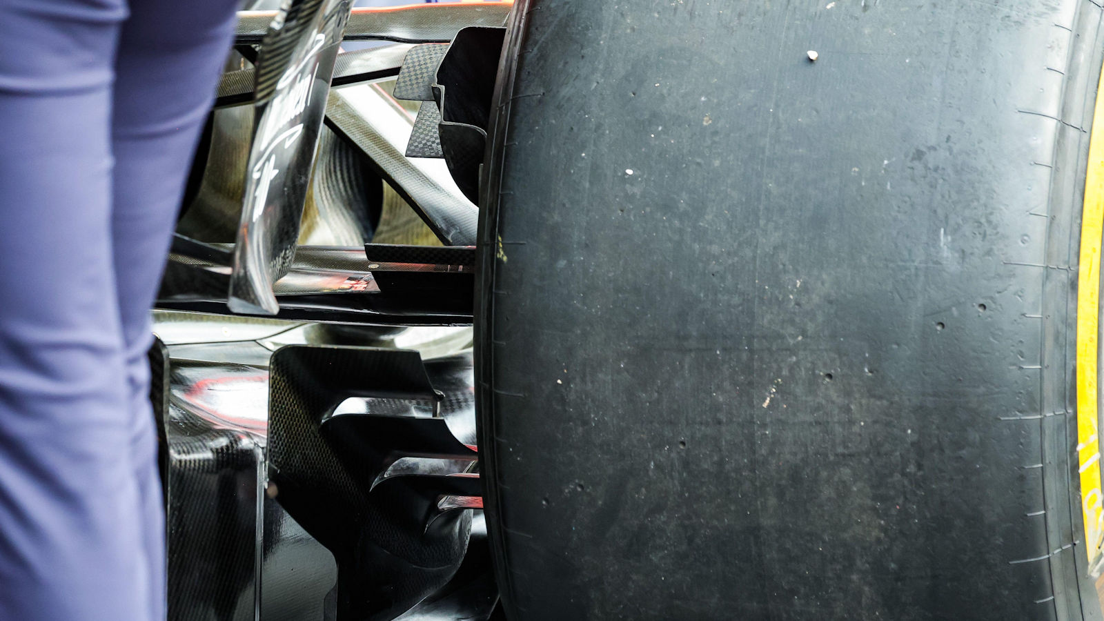 Red Bull RB21 rear brake duct winglets
