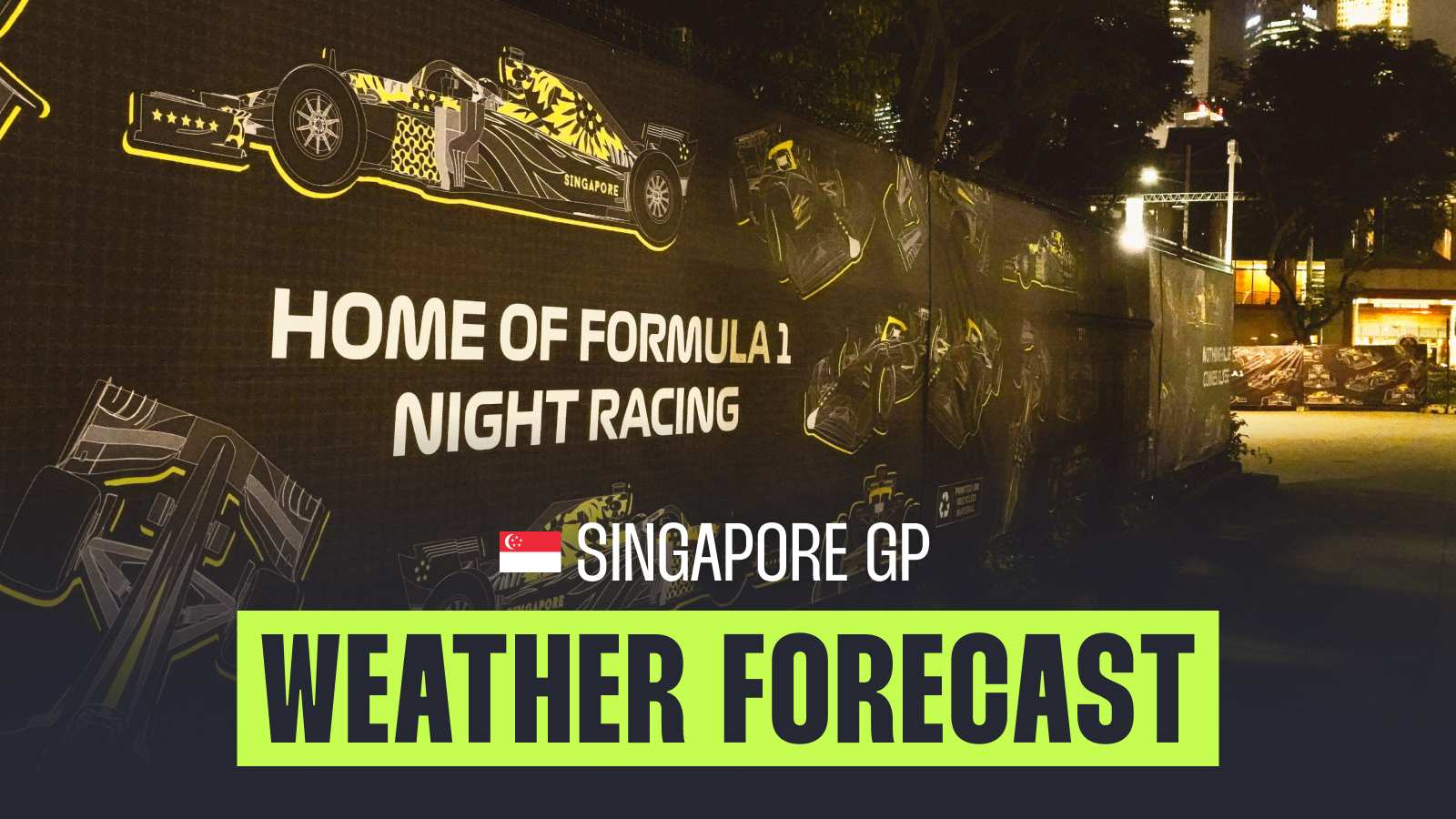 Revealed: The weather forecast for the 2025 Singapore Grand Prix