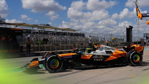 US Grand Prix: Lando Norris strikes back as Nico Hulkenberg springs a shock in FP1