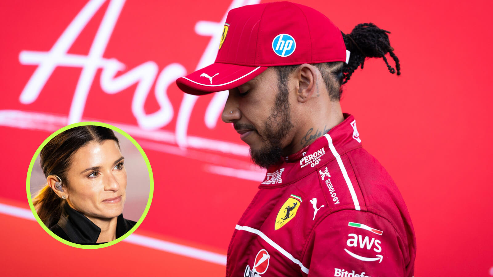 Especially Lewis Hamilton' - Danica Patrick notices something wrong at  Ferrari