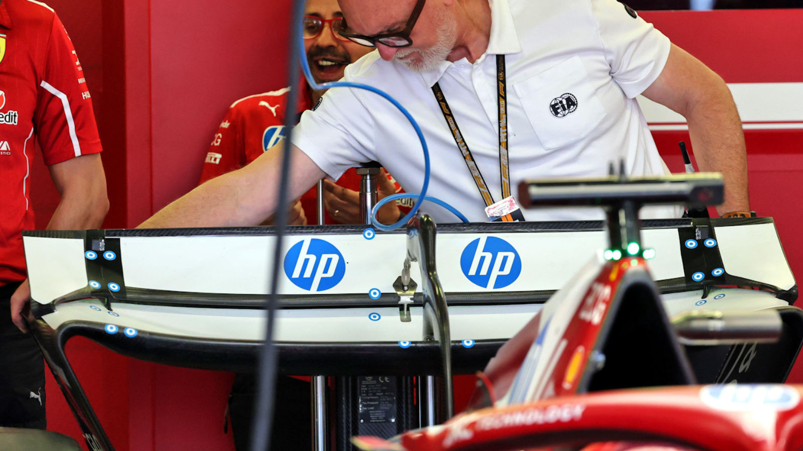 Ferrari SF-25 rear wing
