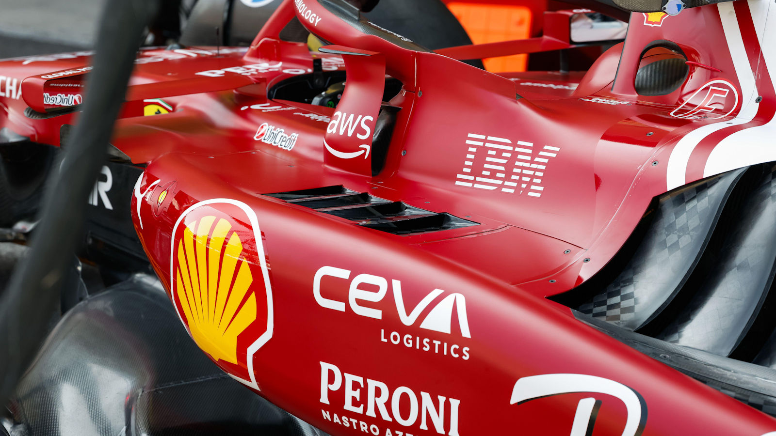 Ferrari SF-25 sidepod cooling louvres