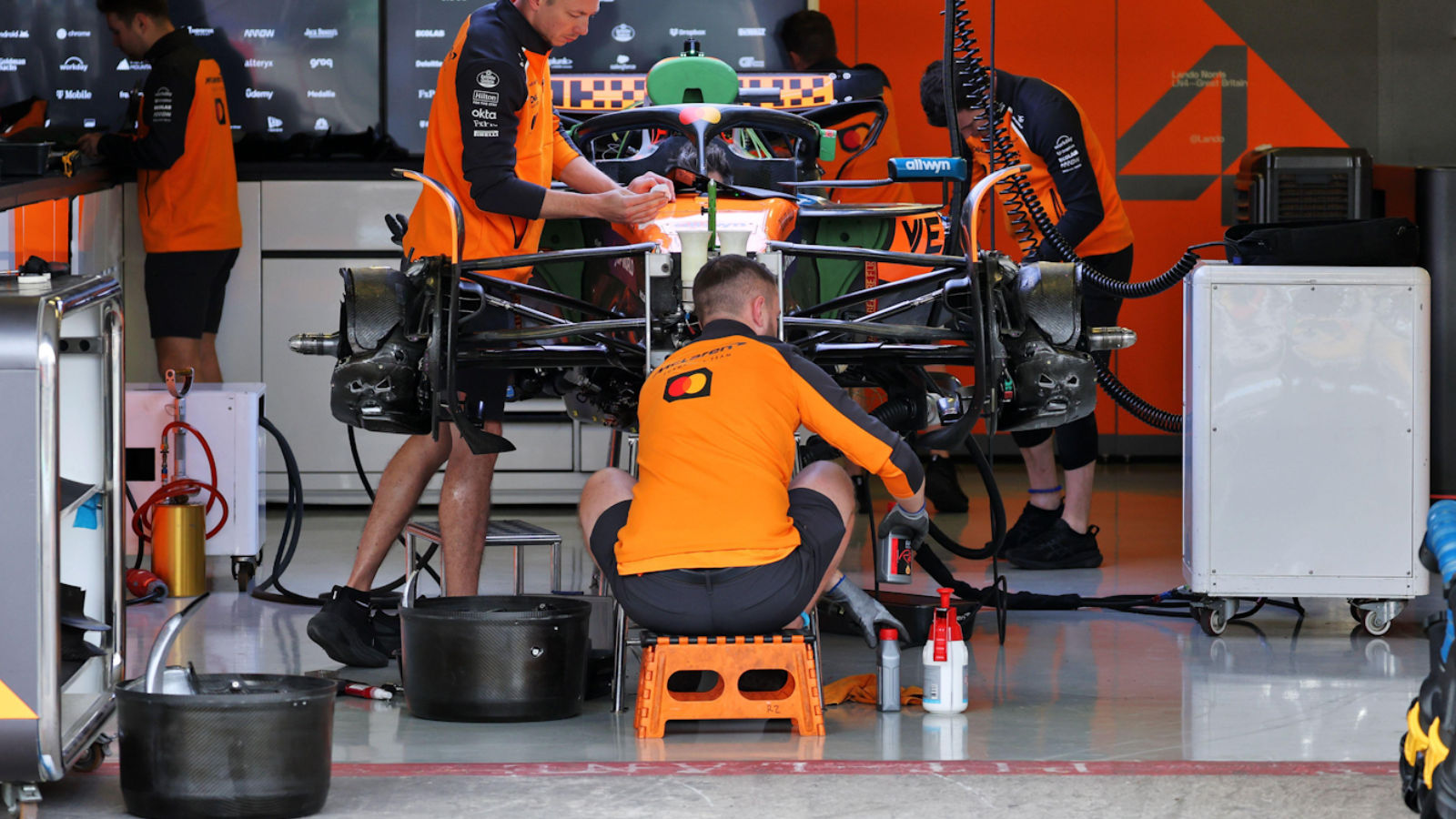 McLaren MCL39 chassis detail