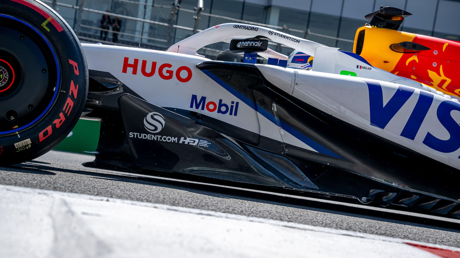Racing Bulls VCARB02 sidepod and floor