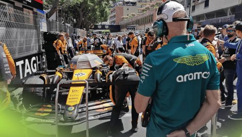 Adrian Newey explains why he analyses rival F1 cars on the grid