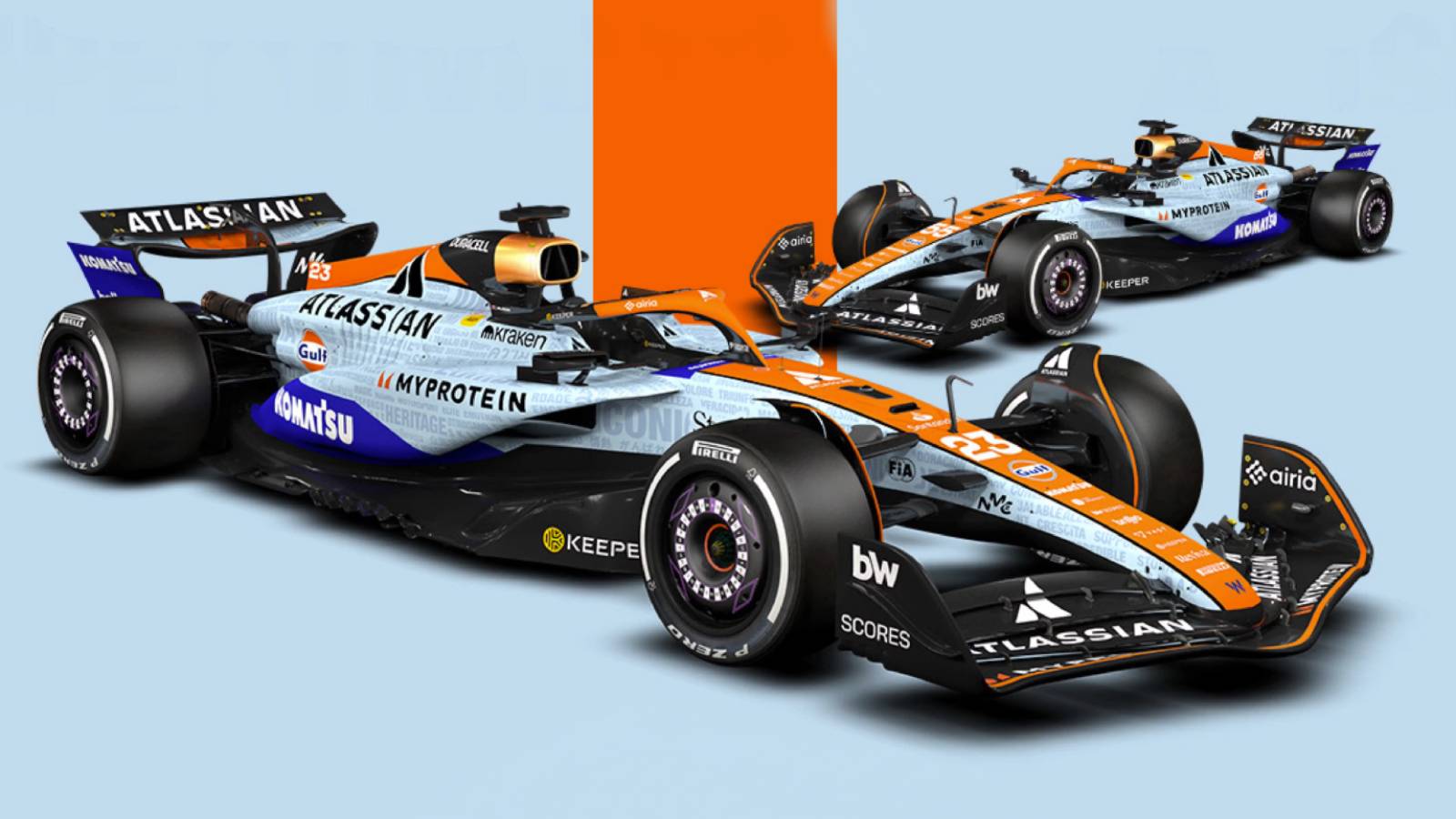 Williams revisits a classic racing livery with Gulf Oil for Brazilian GP
