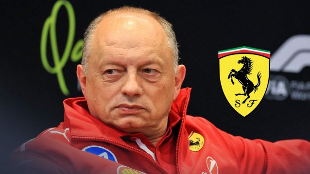 Ferrari team principal Fred Vasseur.