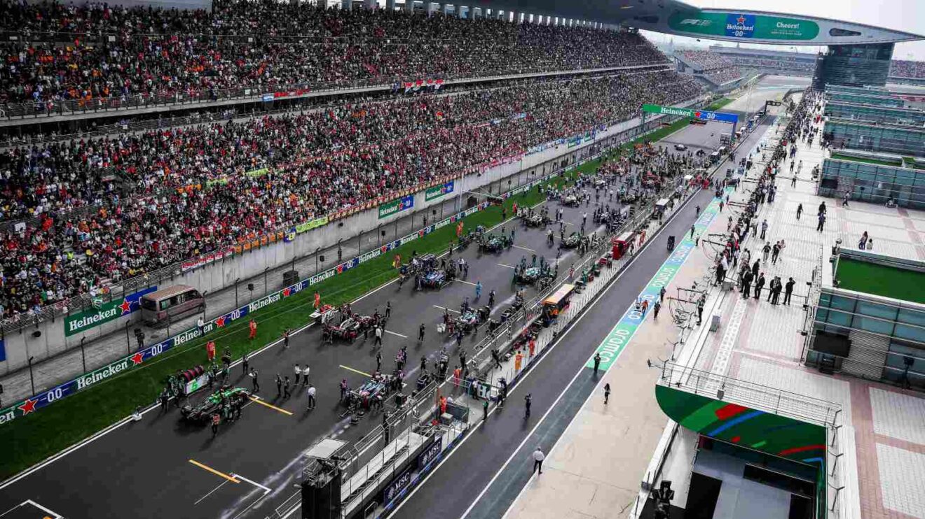 F1 schedule: Shanghai International Circuit.