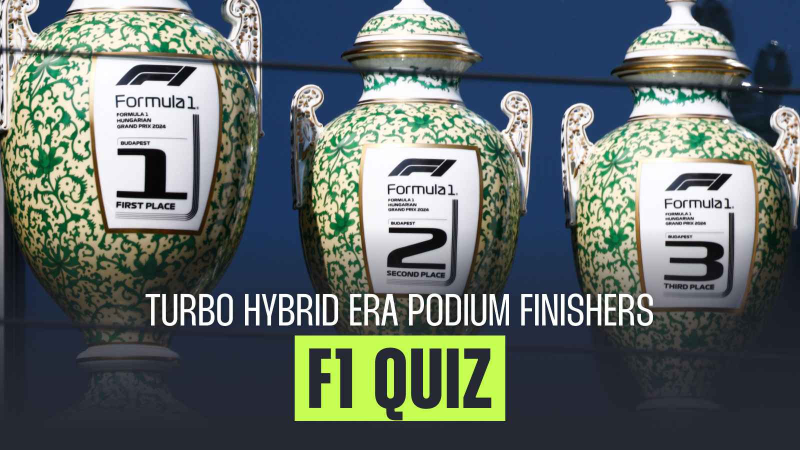 Can you name every podium finisher in the F1 turbo hybrid era?