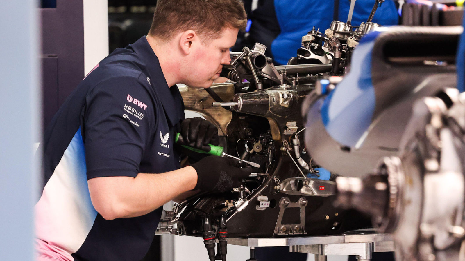 Alpine A525 gearbox casing