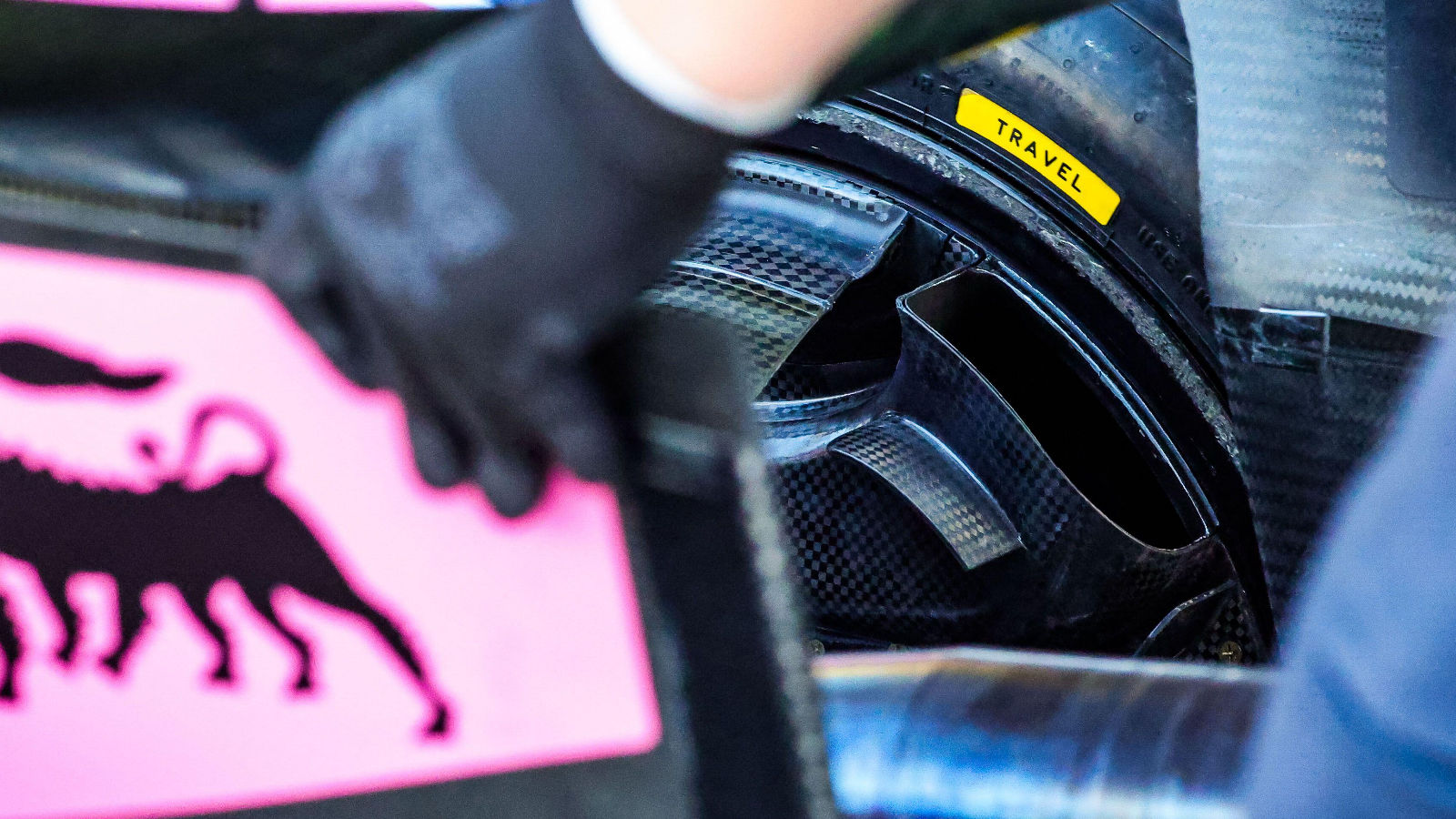 Alpine A525 rear brake detail