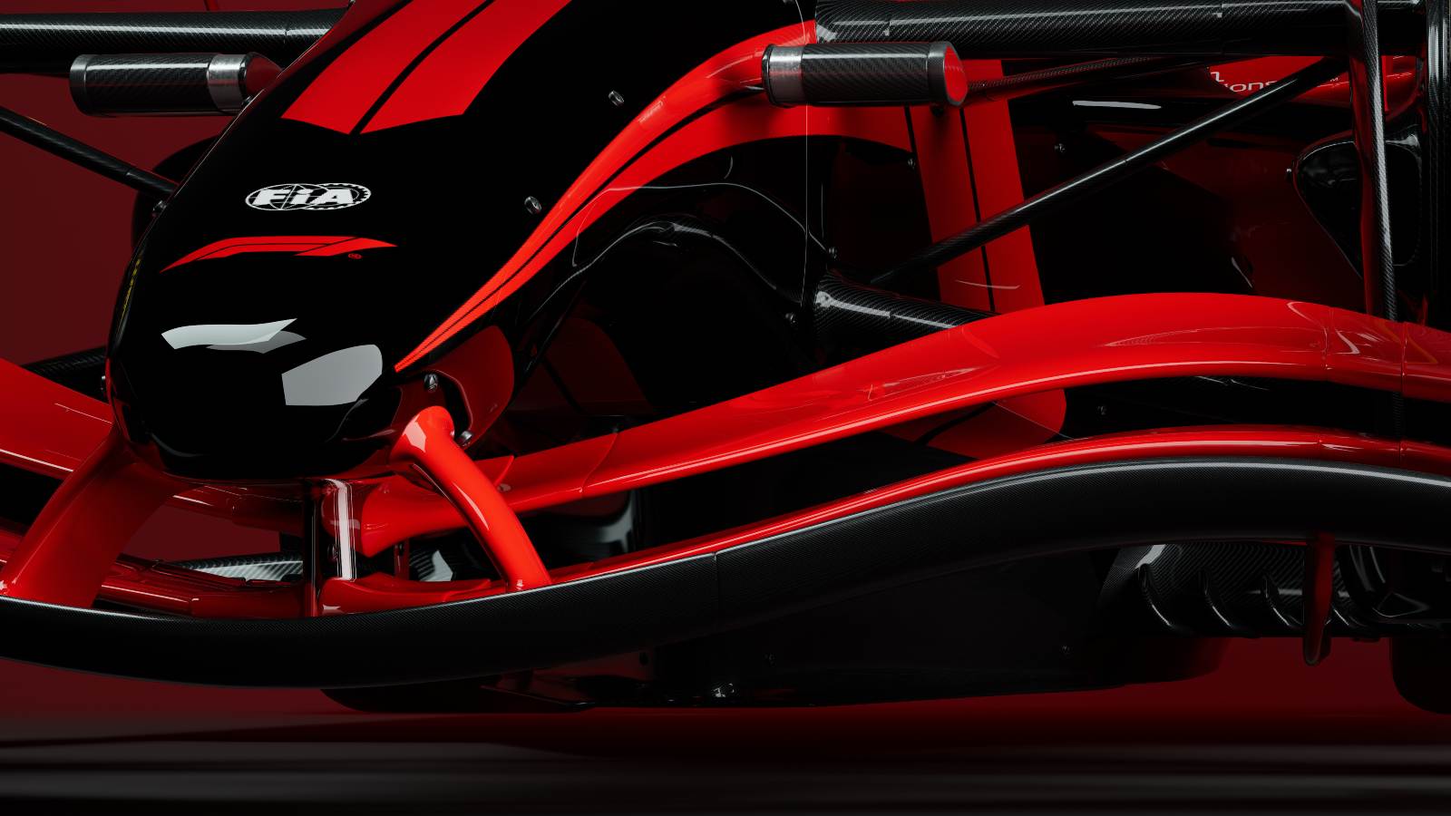 F1 2026 car render front wing.