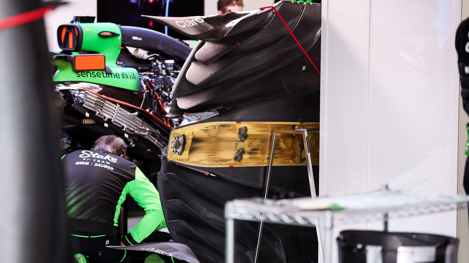 Sauber C45 underfloor