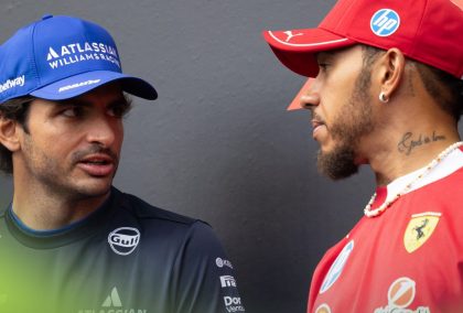 Lewis Hamilton and Carlos Sainz in full agreement as F1 ground effect cars depart