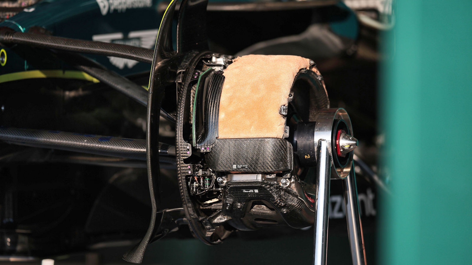 Aston Martin AMR25 front brake duct