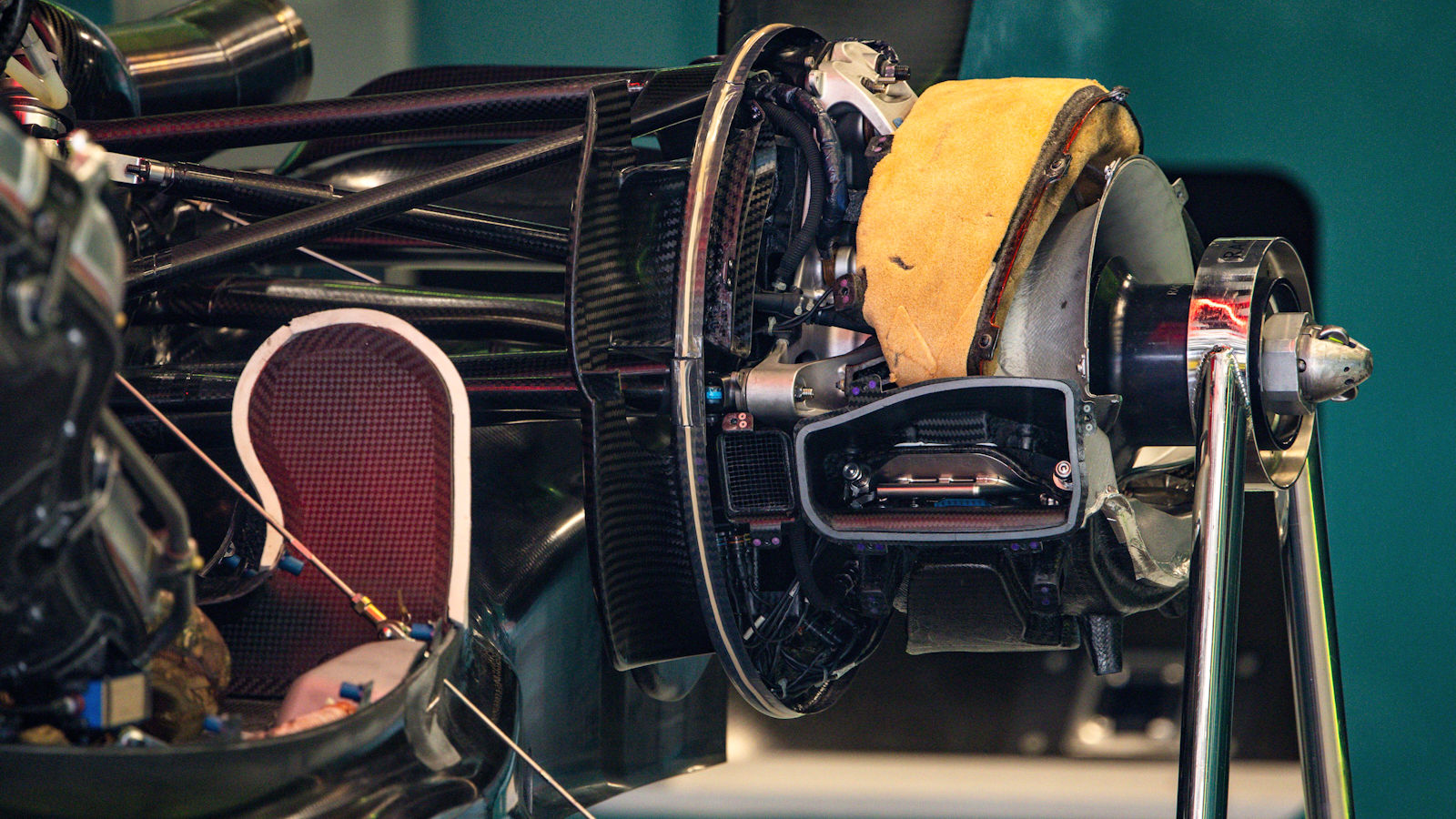 Aston Martin AMR25 rear brake assembly