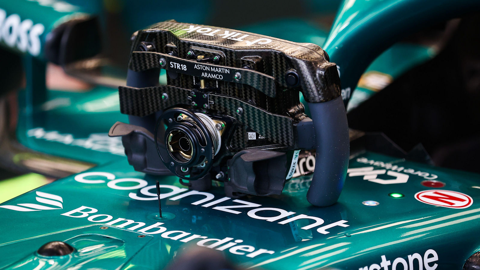 Aston Martin AMR25 steering wheel