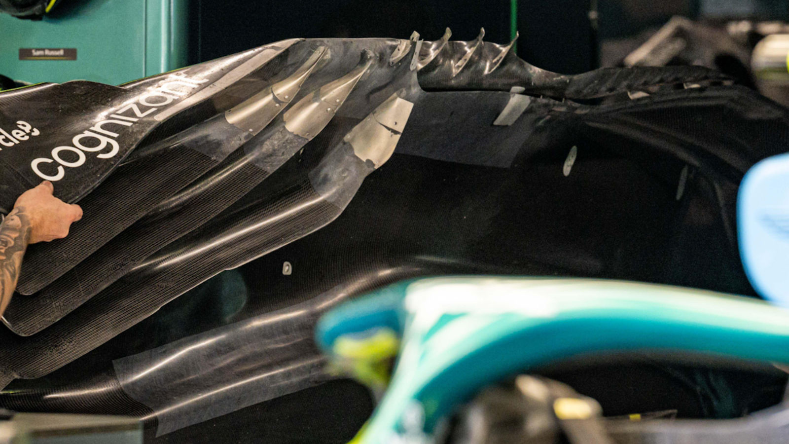 Aston Martin AMR25 underfloor