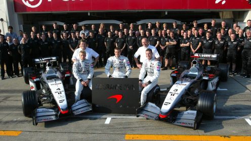 Raikkonen’s McLaren from his debut season that yielded Coulthard’s final win to be sold