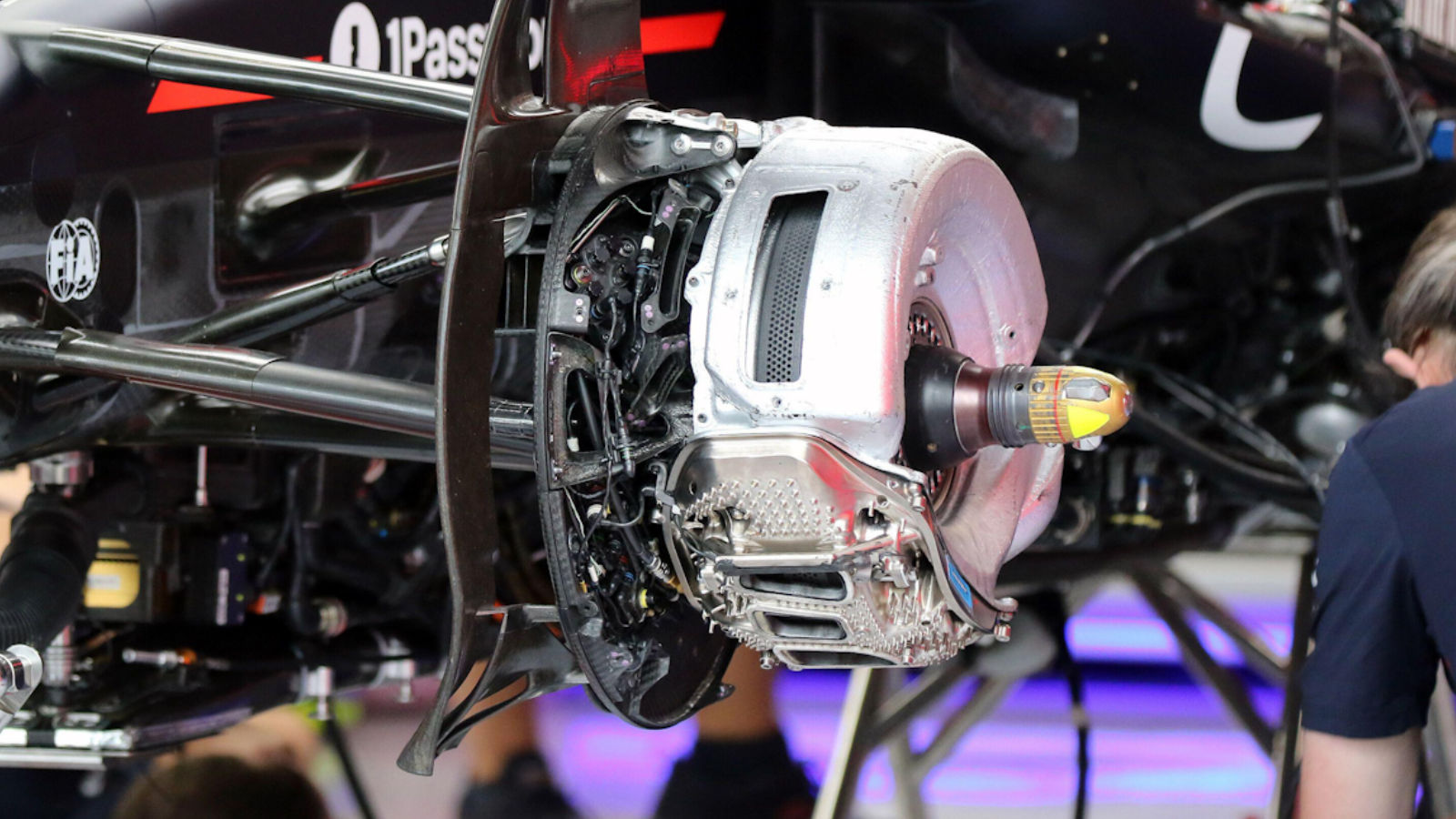 Red Bull RB21 front brake assembly 2