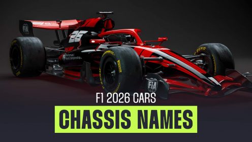 F1 2026 cars: What name has each team given its chassis for the 2026 season?