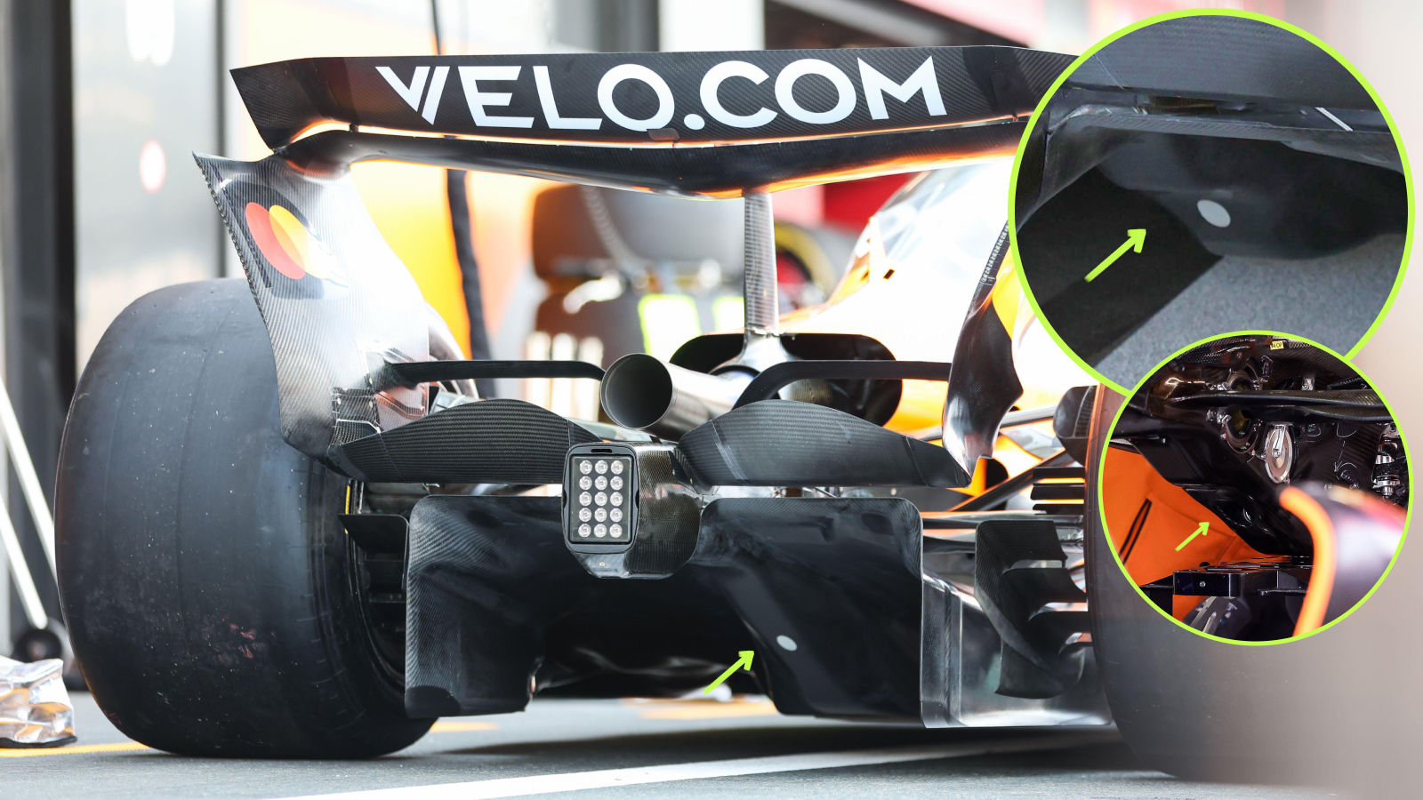McLaren MCL39 diffuser changes (2)
