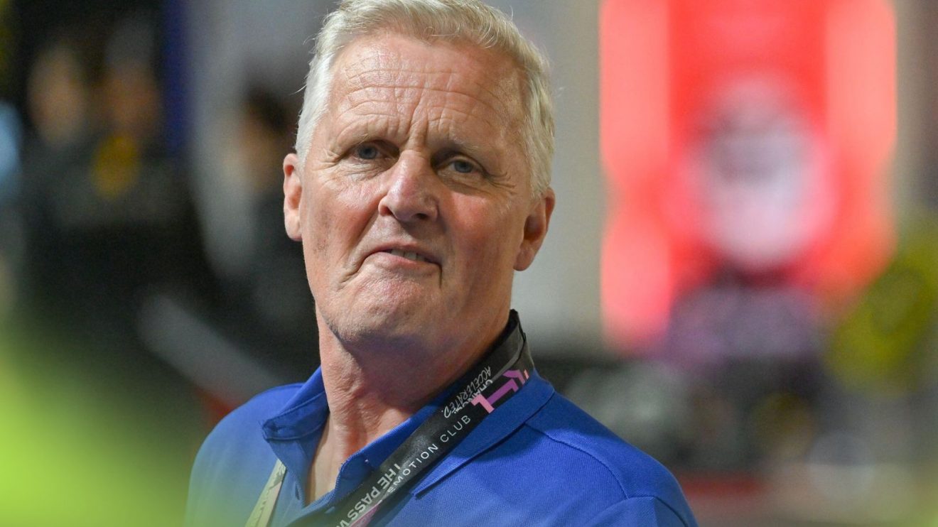 Three-time F1 race winner and former FIA steward Johnny Herbert pictured at the 2025 London Formula E round